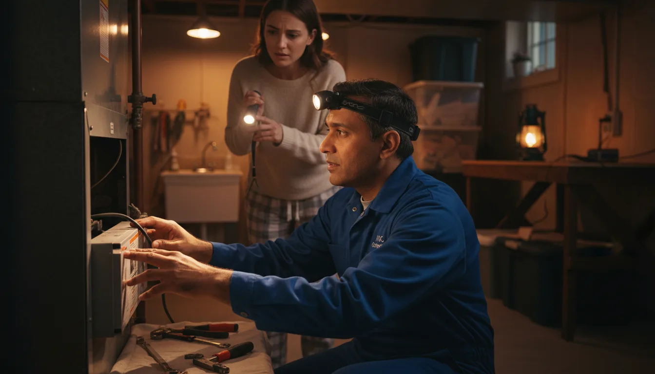 Emergency HVAC Repair in Hoffman, MN near me · HVAC